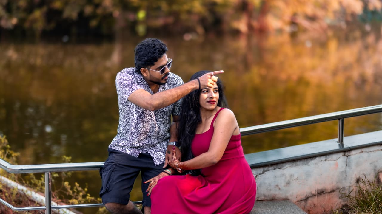 Haldi ceremony India — cinematic wedding photography Chennai Pugaippadam